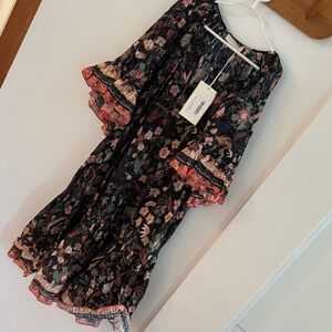 Ulla Johnson Multicolor Malie Floral Dress